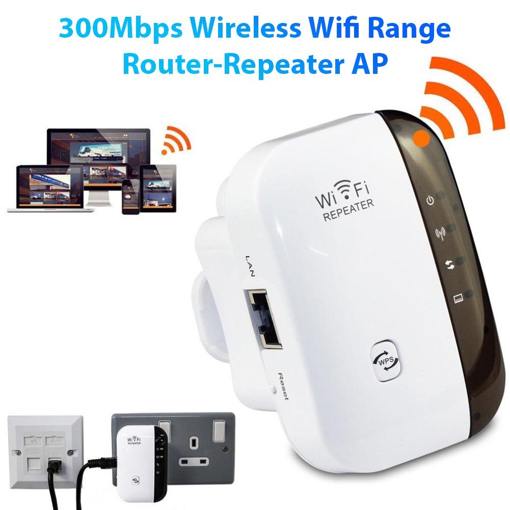 Us/Eu/Uk Plug Wifi Range Extender Super Booster 300Mbps Superboost Boost Speed Draadloze Wifi Repeater