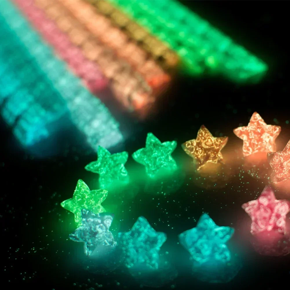 210 Vellen Origami Sterren Papieren Lichtgevende Origami Sterren Papier Strips Lucky Star DIY Hand Decor Vouwpapier Ambachten Kunstbenodigdheden