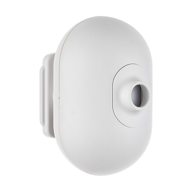 Fsk pir waterdichte bewegingsmelder werkt met  dw9 beveiligingsalarmsystemen, oprit, garage, inbraaksensor, alarm: Wit