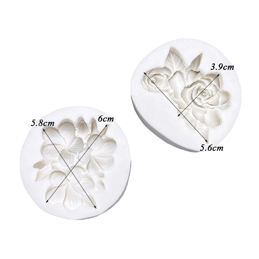Bloem Gardenia Frangipani Siliconen Cake Bakvorm Suikerambachtelijke Fondant Decoreren Gereedschap Chocolade Gumpaste Cupcake Mal