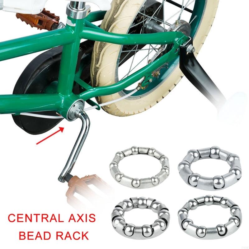 P88E 8pcs Bicicletas bicicleta Forquel Buardador soporte Bottoming Bolas acero carbono Retener los auriculares