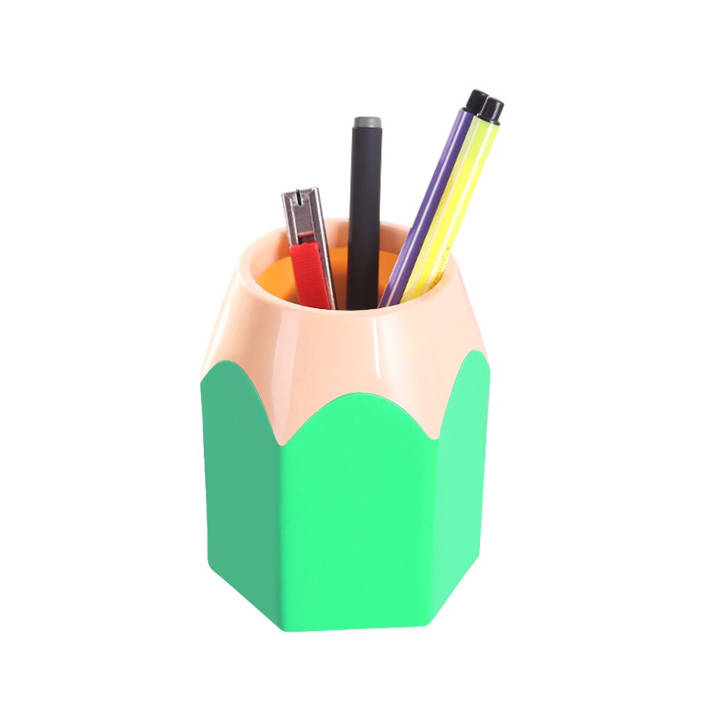 Porte-stylo multifonction, Mini boîtiers colorés, Vase multifonctions pour stylos, Pot à crayons, porte-brosse de maquillage, conteneur de bureau à la papeterie