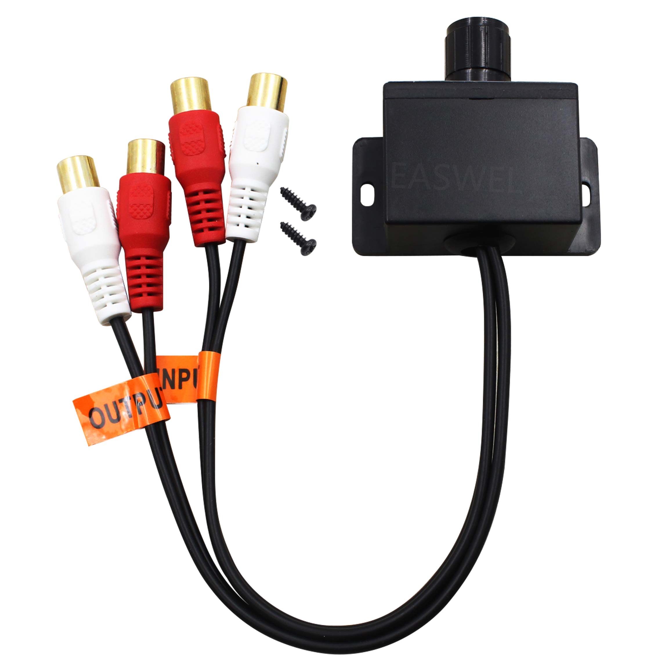 PAC LC-1 UNIVERSAL CAR AMPLIFIER BASS KNOB RCA LEVEL AMP VOLUME CONTROL LC1