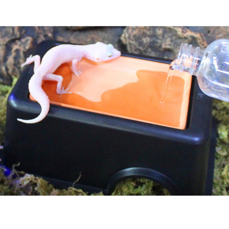 Nido de reptiles para mascotas, reposacabezas , suministros para mascotas, nido humidificador para serpiente, Araña, Rana, 1 unidad