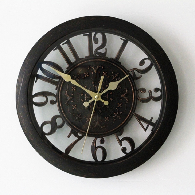 Meijswxj 3d vægur saat ur reloj de pared duvar saati vintage digitale vægure stue vægdekoration forsyninger