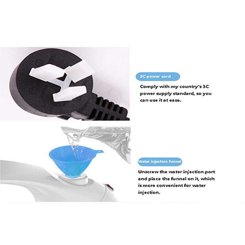 Steam Iron Hand-held Hanging Ironing Machine Household Clothes Ironing Machine Mini Small Portable Clean Wrinkle Removal YZ