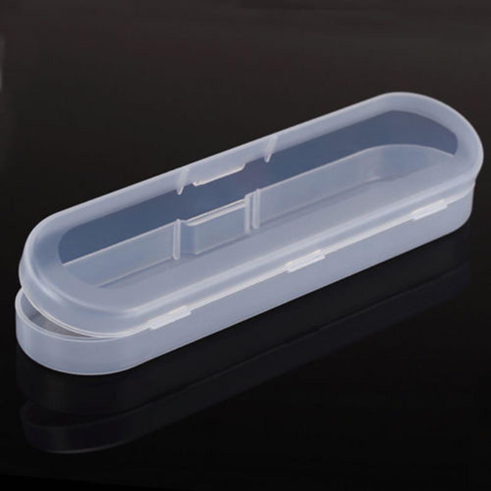 SALES! Plastic Clear Transparent Long Storage Box with Lid Collection Container Case