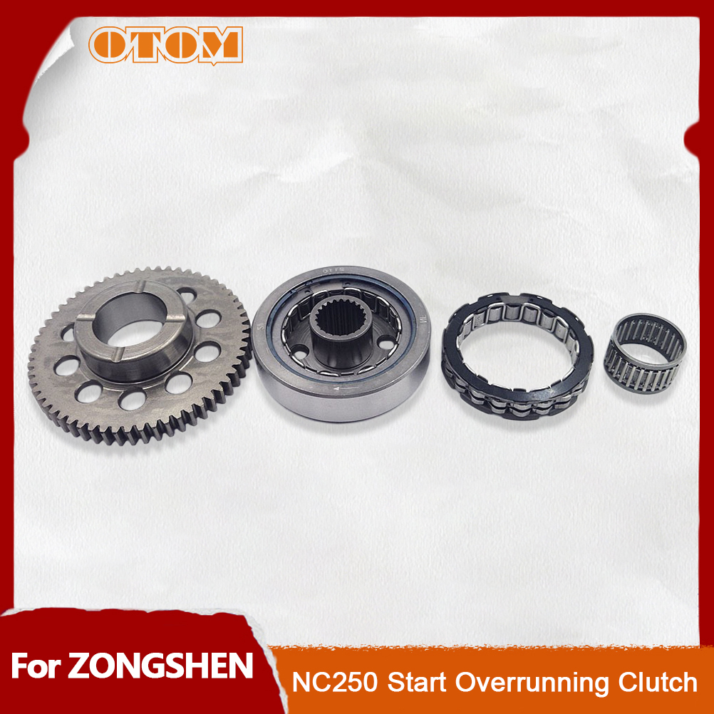 Otom Motorfiets Elektrische Start Vrijloopkoppeling Kit Starter Voor Zongsehn NC250 250CC T6 Motor 4 Valve Dirt Pit Motorcross
