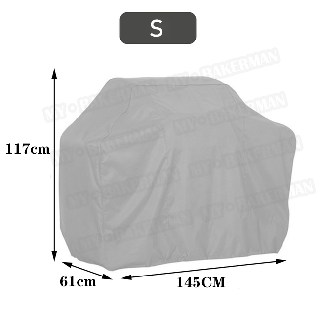 8 Maten Buiten Barbecue Hoes Stof En Waterdichte Weber Zware Barbecue Hoes Regen Proof Buiten Barbecue Cover Rond: Rood