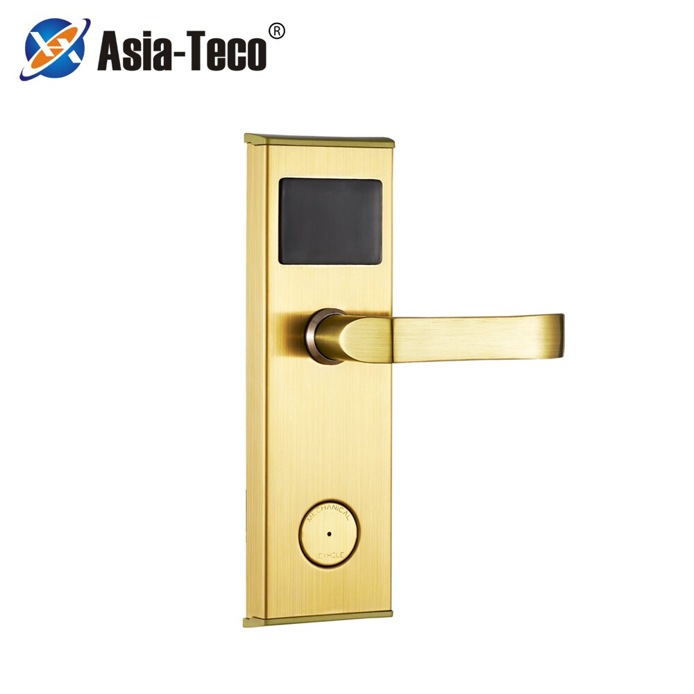RFID card Hotel door access system digital Electric intelligent Electronic hotel key card door lock 118E-JS