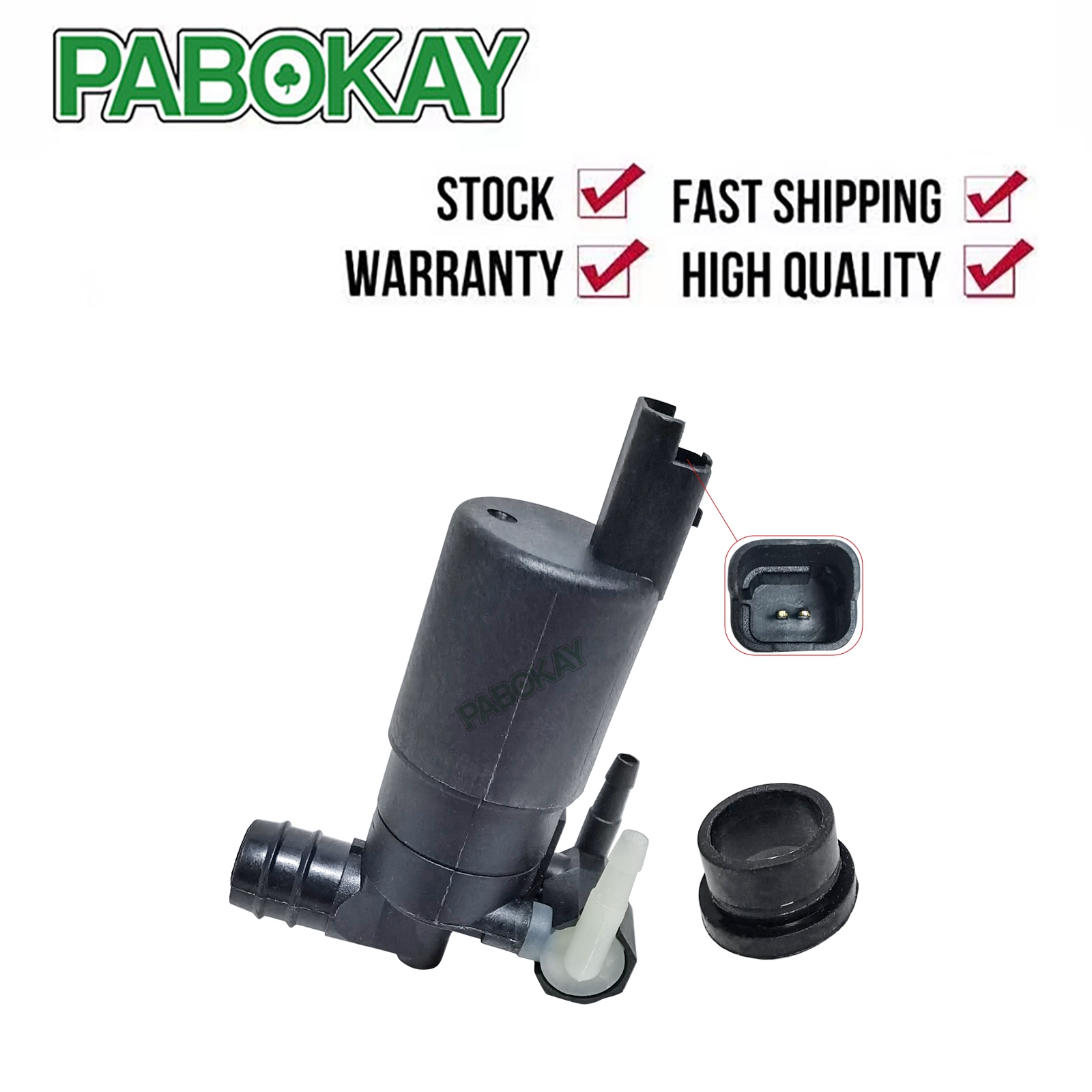 Windscreen Washer Dual Pump For DS3 DS4 DS5 Fiat Peugeot 207 208 307 407 5008 643492 643498 9641553980 28920BU010 4408575