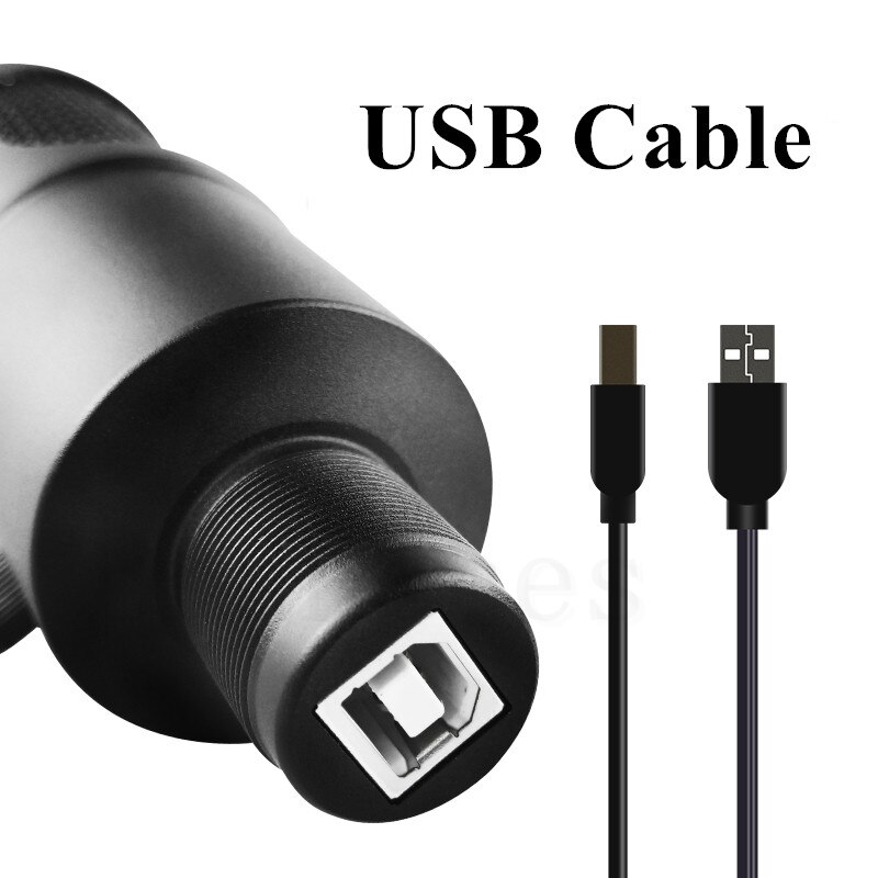 Recording USB Condenser Microphone Studio Microphones For PC Computer Laptop Voice Podcasting For Youtobe Mic Stand