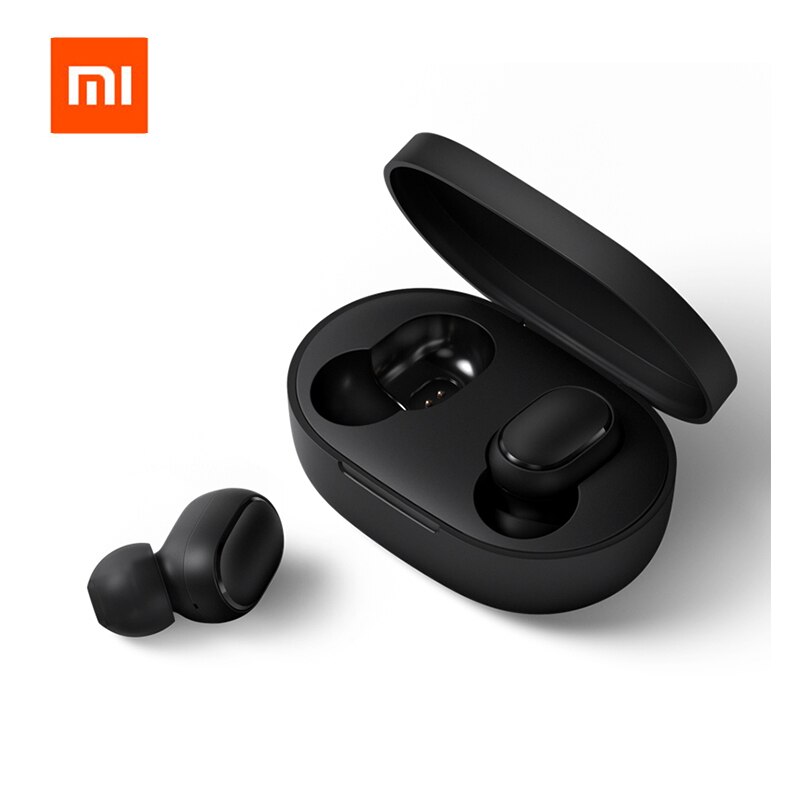 In Stock Original Xiaomi Redmi Airdots TWS Bluetooth Earphone Stereo bass BT 5.0 Eeadphones Mic Handsfree Earbuds AI Control