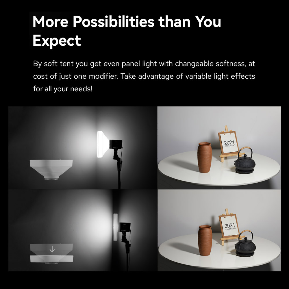 Godox ml -cs1625/ soft tent kit -cd15 3 adaptern für fotoblitz, studiofotografie, porträt-aufhelllicht-zubehör