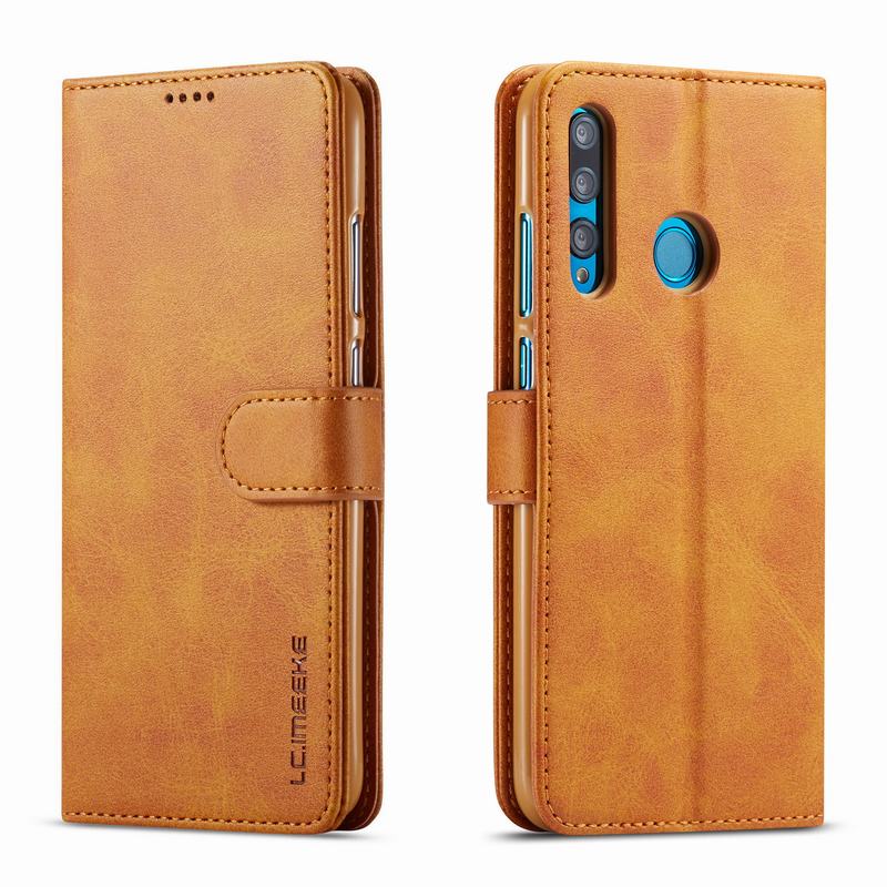 Funda de cuero con cierre magnético para Huawei Honor 9X, carcasa de lujo para teléfono móvil Honor 9 X, Honor 9X: Yellow