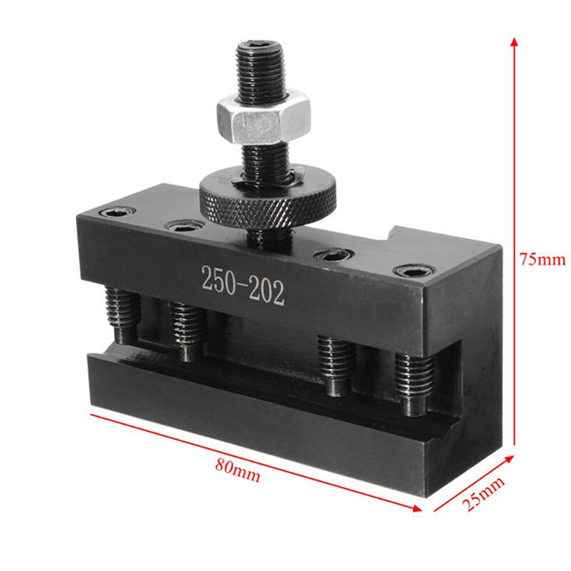 250-202 Quick Change Bxa #2Xl Tool Post Oversize 3/4 Inch Boring Turning Holder Boring/Facing/Turning Holder For Lathes Tools