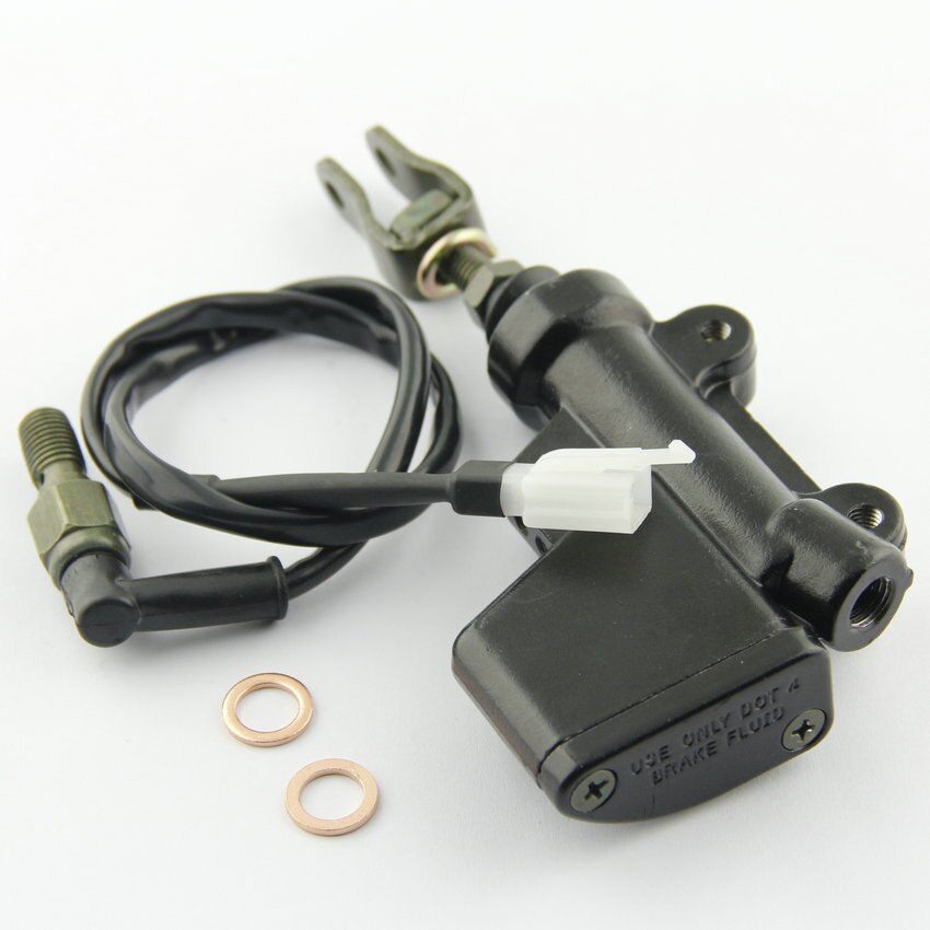 Achter Hoofdremcilinder Hydraulische Rem Pomp Remklauw Voor Aprilia APR125-2 APR125-2F APR150-2 Motorfiets Accessoires