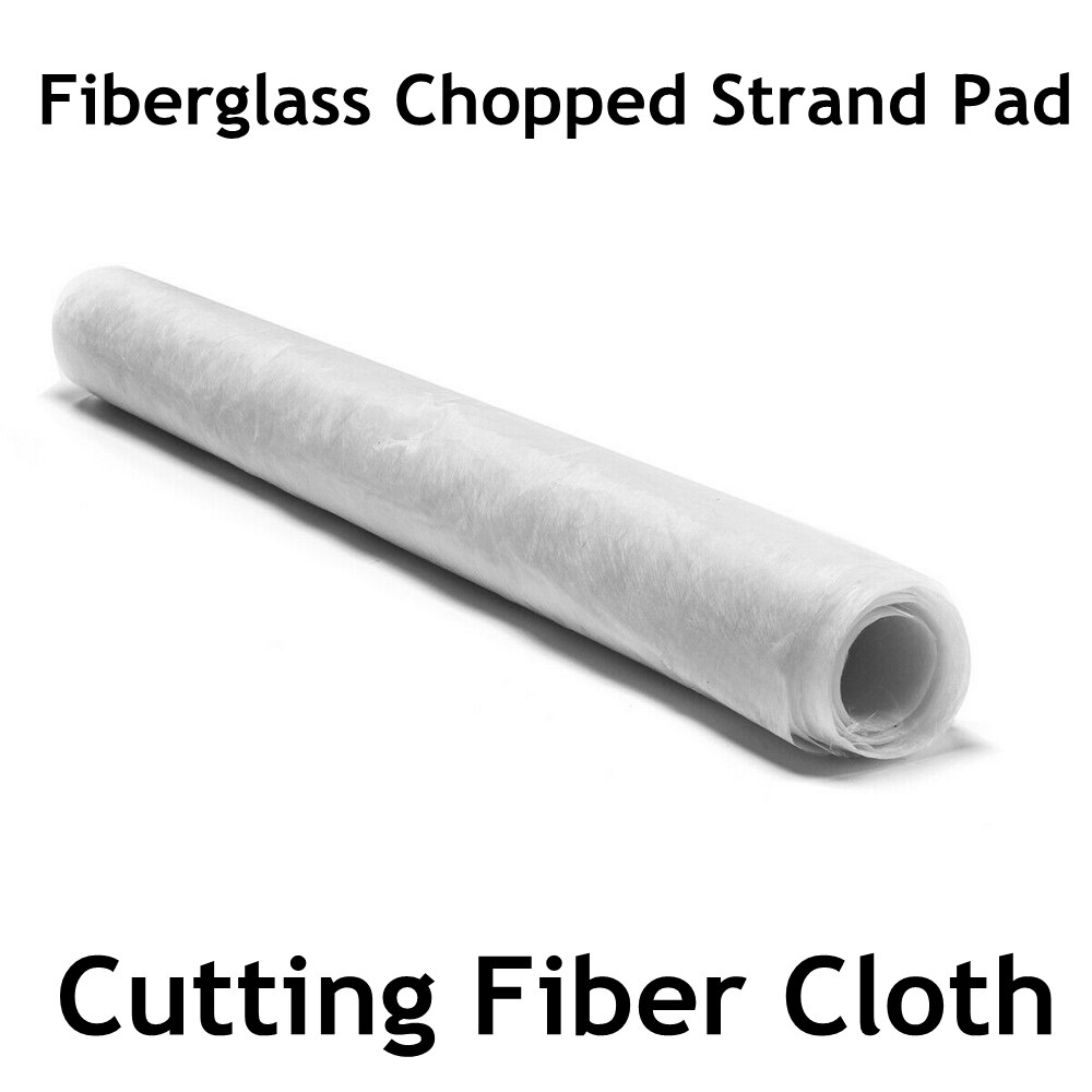 La almohadilla de fibra de vidrio para cortar fibra de vidrio sin filamentos de fibra de vidrio CSM tiene una buena adherencia a la alfombra de fibra de vidrio de resina