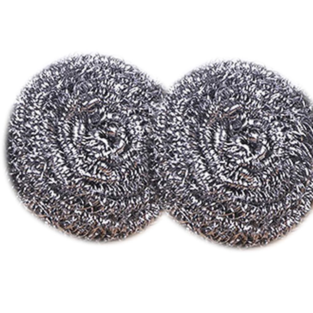 12 Pcs Stainless Steel Mesh Wire Scourer Large Size Ball Brushes Pan Pot Dish Cleaner Scrubber Kitchen