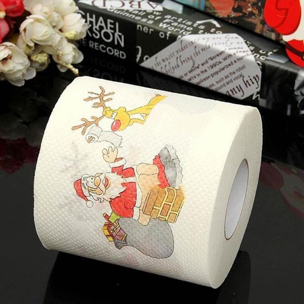 Kerst Toilet Roll Paper Thuis Kerstman Bad Toilet Roll Paper Kerst Levert Xmas Decor Tissue Xmas Diy Supplies