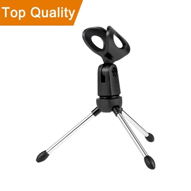 Bluetooth Wireless Microphone Speaker Handheld Microphone Karaoke Mic Music Player Singing Recorder KTV Microphone: Tripod