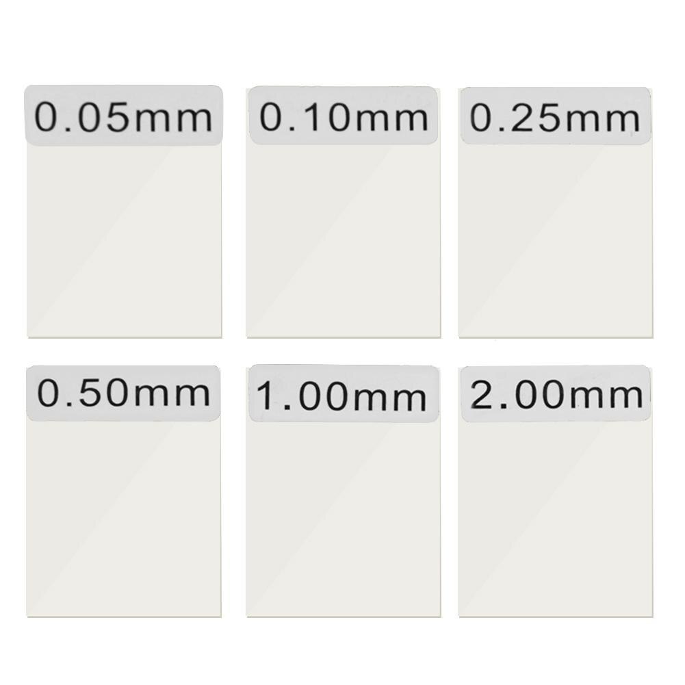 Piękna kalibracja grubości folii robić miernik grubości lakieru standardowy zestaw robić kalibracji folii robić TC100/200 i GM998: bez aluminum