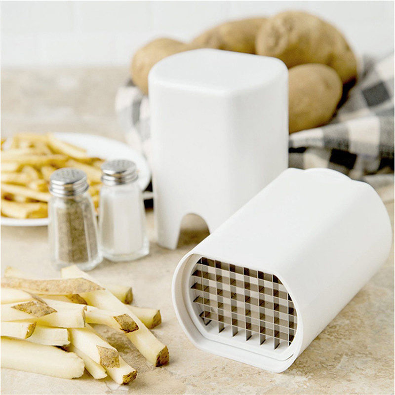 Vegetable Potato Slicer Cutter Cutter Chopper Chips Making Tool Cutting Kitchen Gadgets Durable Stainless Steel Grater Cutter