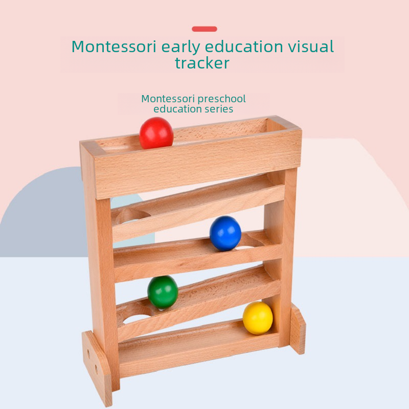 Holz Schublade Kasten Früer Bildung Intelligenz Spielzeug Kindergarten Weben Trommel Druck Ball Tisch Werkzeuge Kleinkinder Kleinkinder