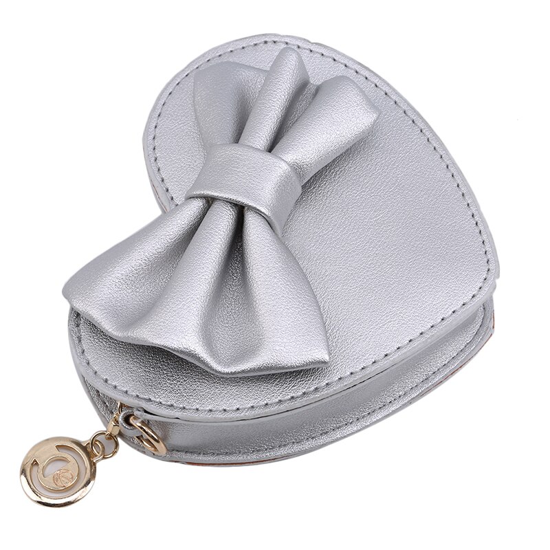 Leuke Kids Mini Messenger Bag Vrouwen Casual Modieuze Pu Prinses Strik Schoudertassen Meisjes Hart Handtassen Keten Tas