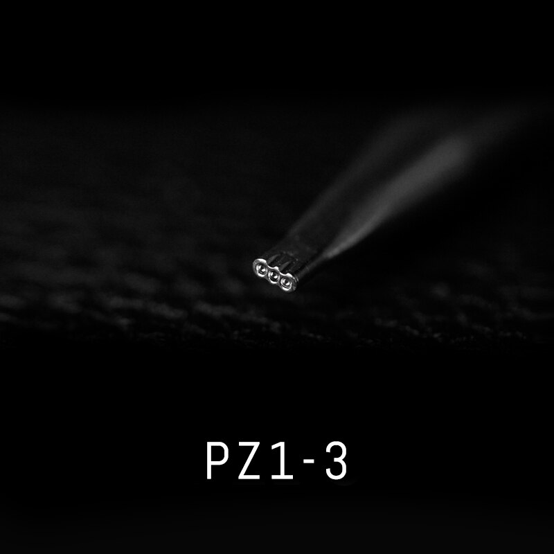 SOZO PZ1 Leather Carving tool Bar Grounders Small Size 3/5/7/9 Hole Craft Embossing Stamps Saddle Making 304 Stainless Steel: PZ1-3