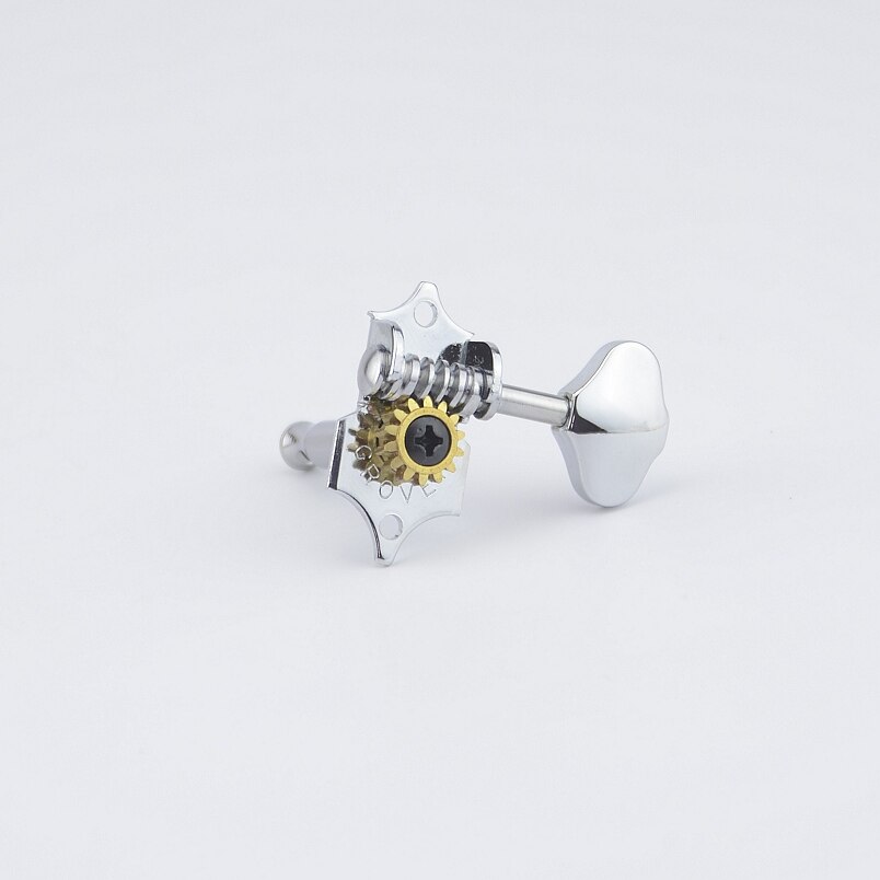 Original Genuine Vintage Guitar Machine Heads Tuners Chrome