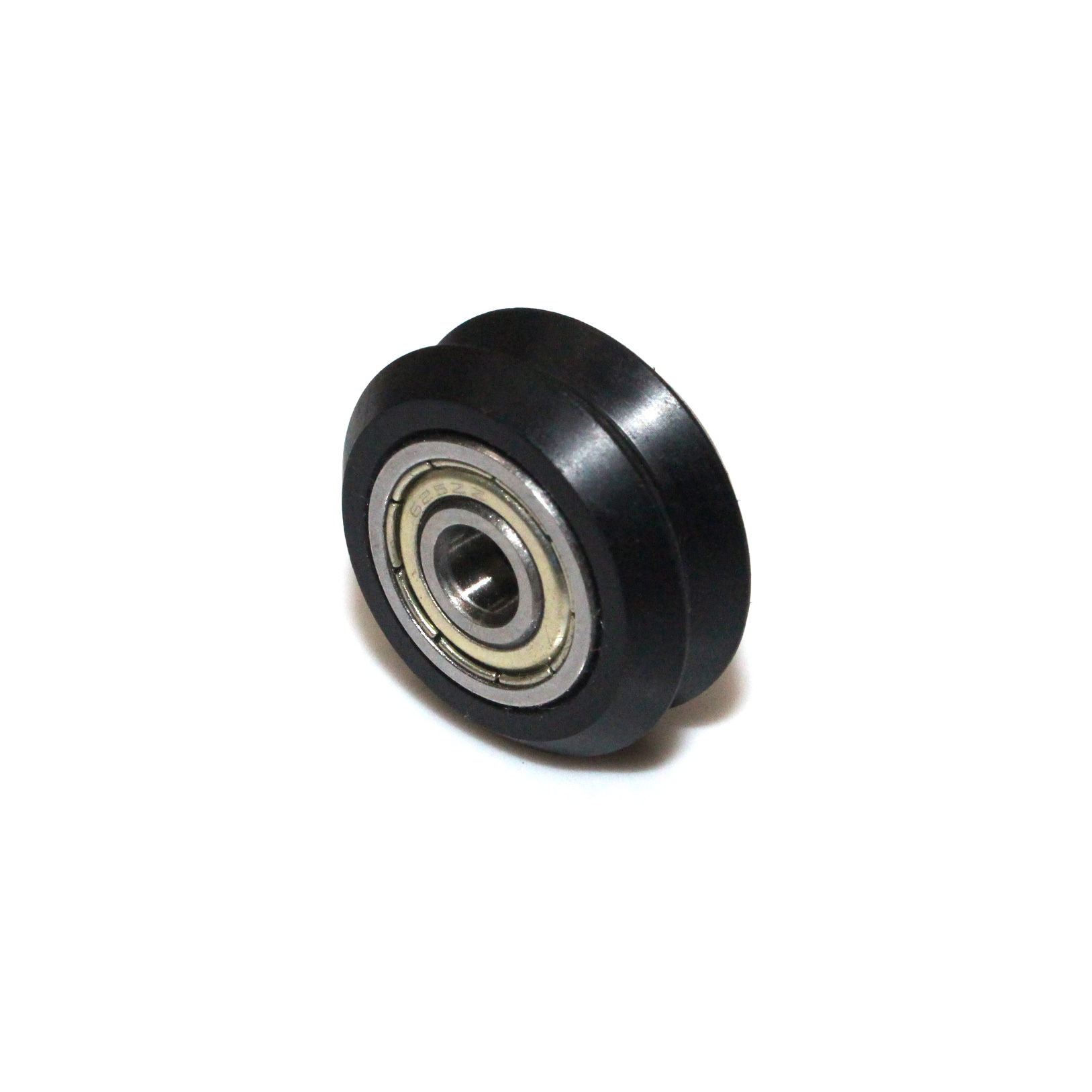 1/5/10/24PCS CNC Plastic POM Big Small Wheel With Bearing Idler V-Slot Aluminum Profile Perlin Pulley For 3D Printer Ender3 V2: 2.25mm / black