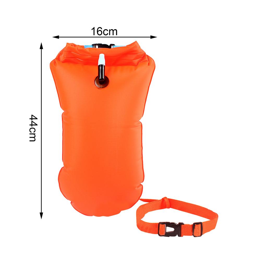10L Zwemmen Boei Waterdichte Drijvende Opblaasbare Droge Opbergtas Outdoor Duiken Compressie Opslag Waterdichte Tas Voor Rafting Kajak