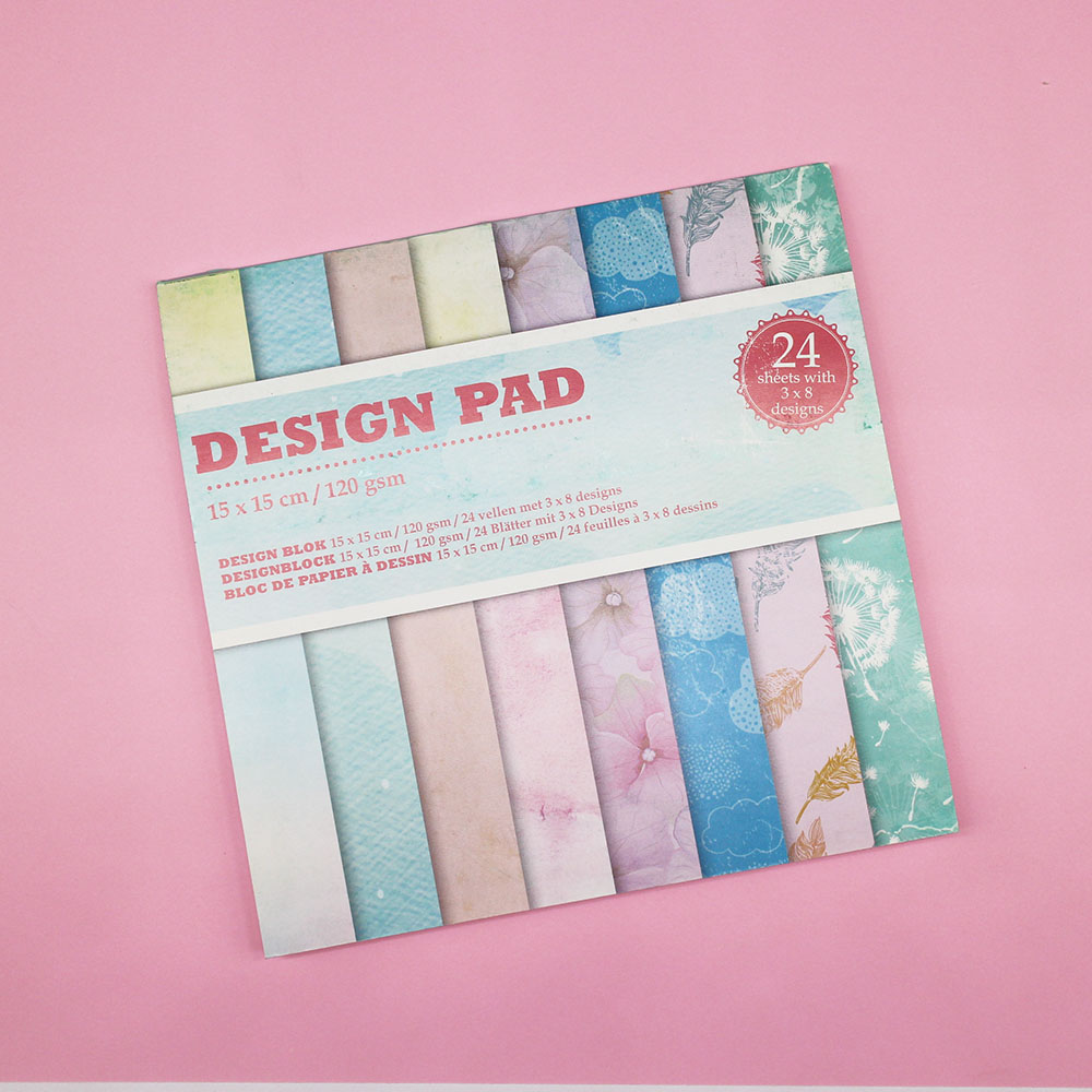 24 sheets of clouds &amp; feathers &amp; fresh pattern scrapbook paper origami art background paper DIY album greeting card paper making