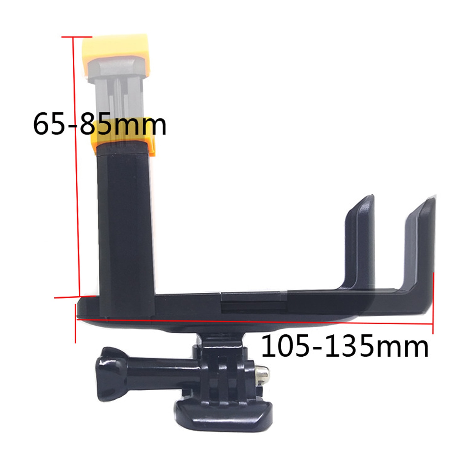 Gosear Adjustable Chest Mount Harness Strap w/ Phone Quick Clip Holder for iPhone GoPro Hero 6 4 3+ SJCAM YI Camera Accessory