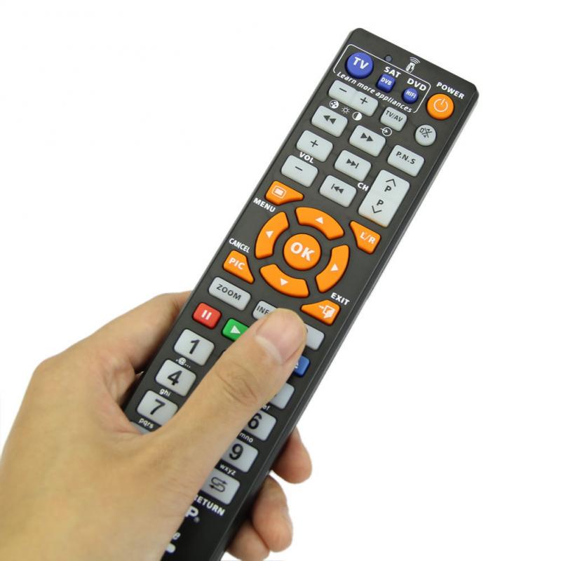 IR Universal L336 Smart Remote Control Controller With Learn Function For TV VCR CBL DVD SAT-T VCD CD HI-FI Consumer Electronics