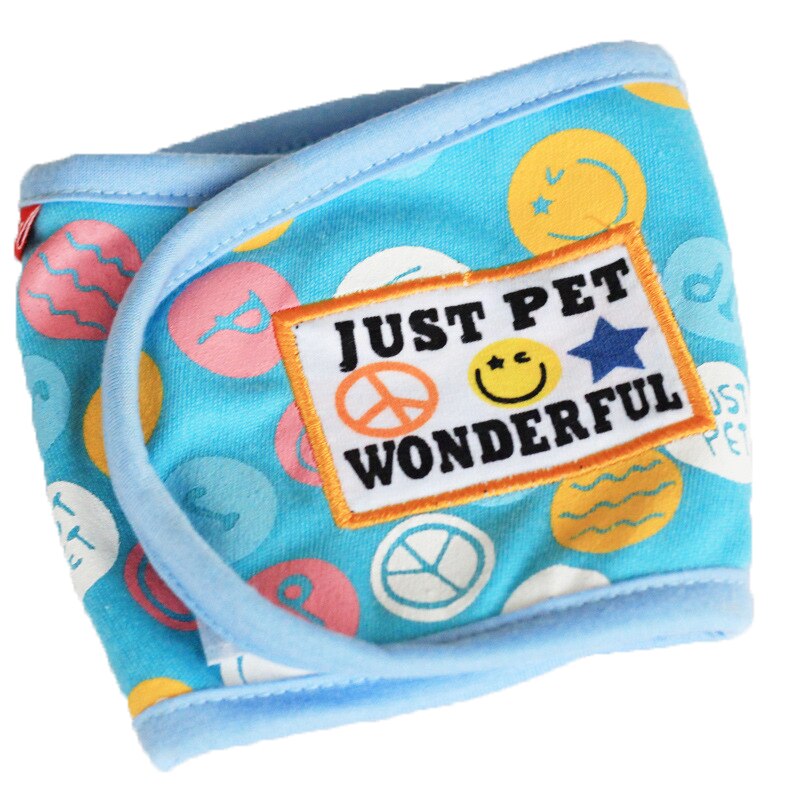 Casual Fluwelen Hond Fysiologische Riem Cartoon Buik Band Disper Sanitair Ondergoed Soft Cozy Pet Riemen Voor Kleine Honden Doggyzstyle