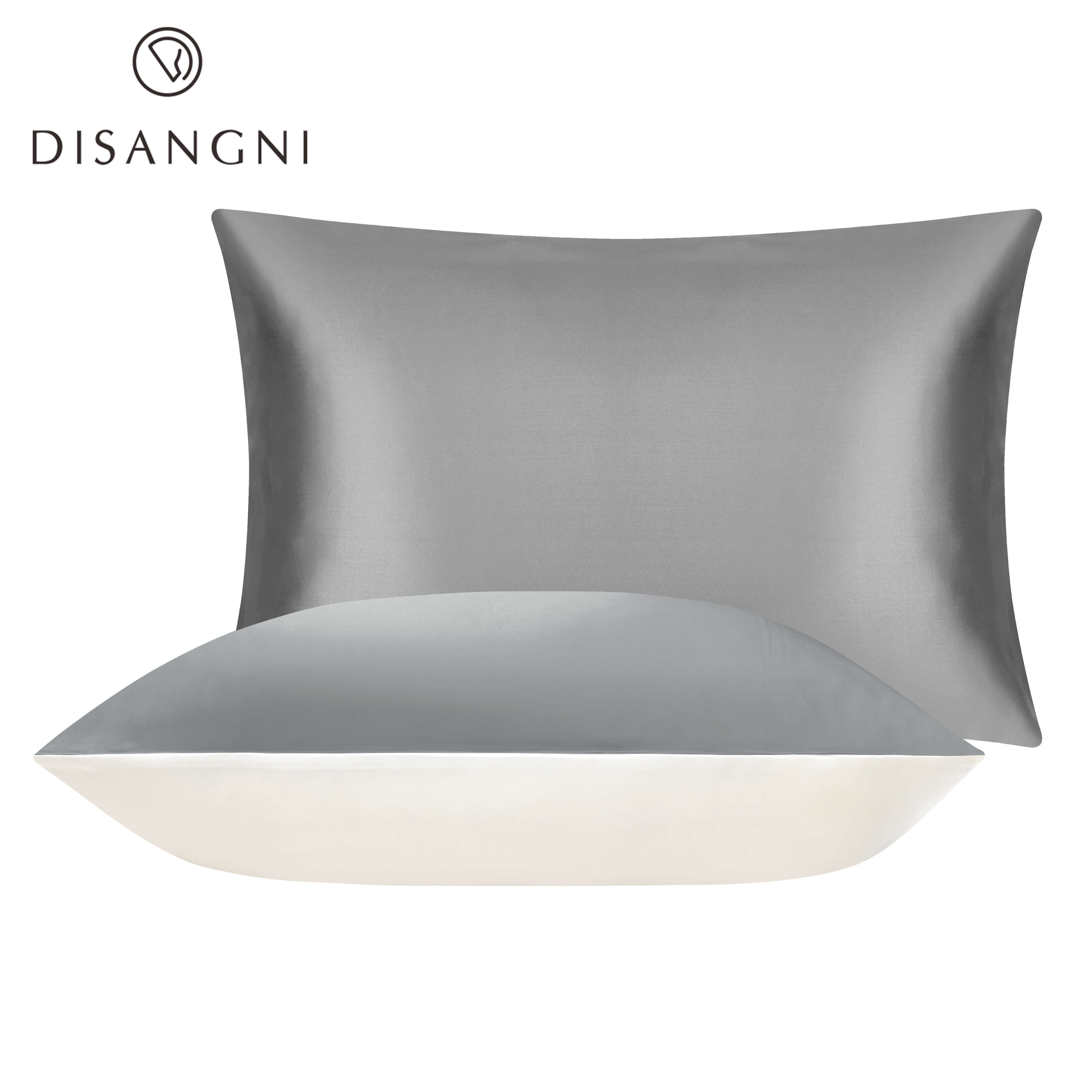 100% reine seide kissenbezug echt seide kissenbezug natürliche seide kissenbezug mulberry seide kissen Freies: light grey