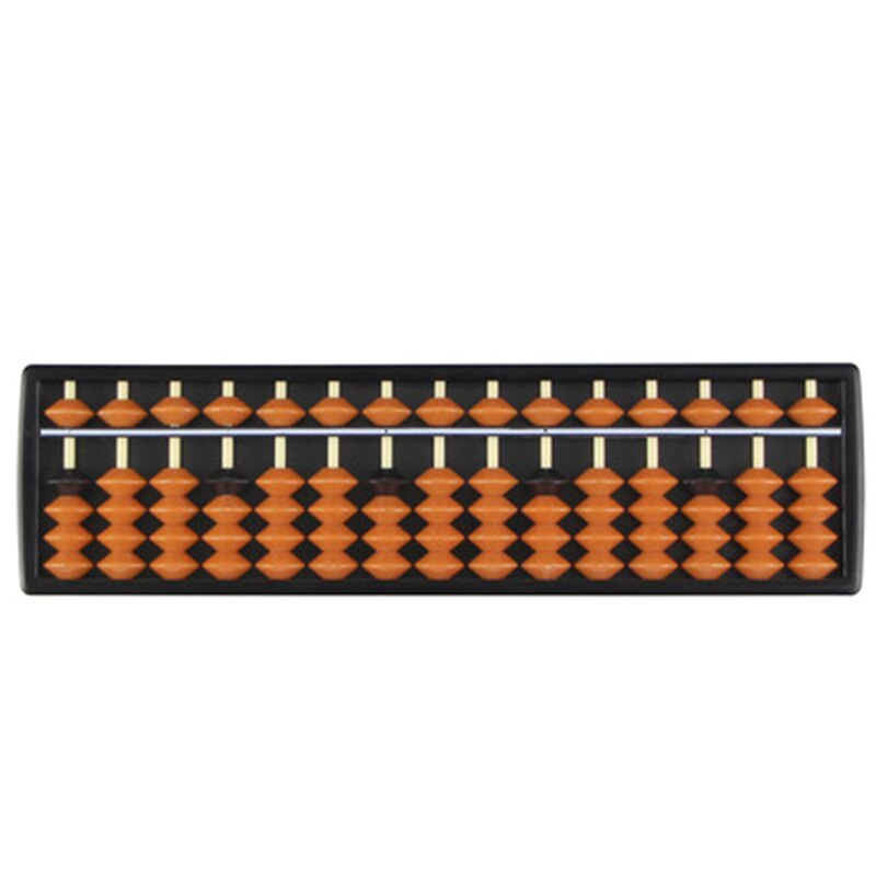 Chinesische Abacus Arithmetik Soroban 13 Ziffern Kinder Math spielzeug Berechnung Werkzeug Chinesischen Abacus Spielzeug Soroban Japanischen Abacus Soroban: Orange