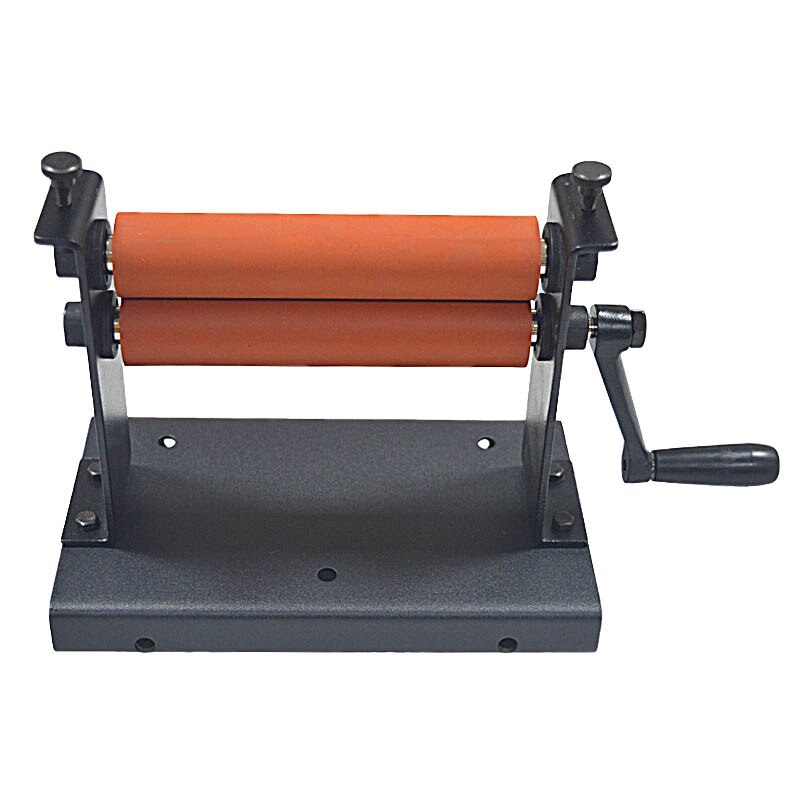 Manuelle Kalt Rollen Laminator QH-L10 kalt überschrift maschine 25cm gummi Rolle länge Laminieren maschine 1pc