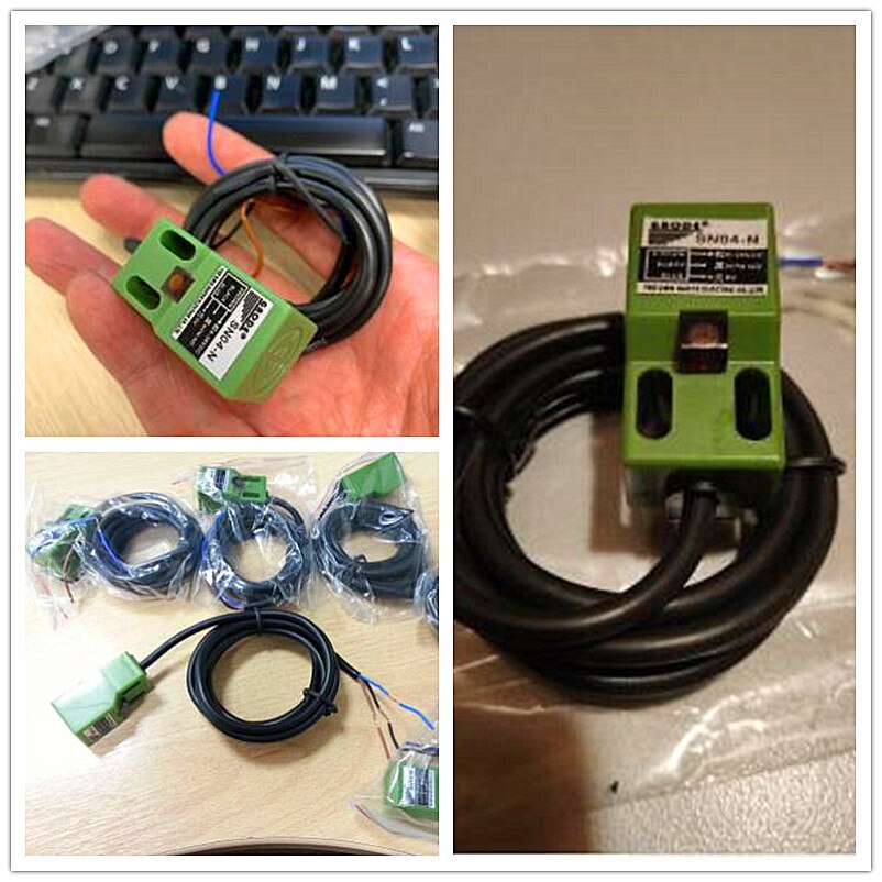 5mm 10mm Detection Distance Inductive Proximity Sensor Switch NPN Output Square Proximity Switches SN04-N NI10-Q25-AN6X