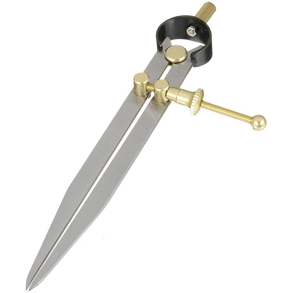 4 "/ 6" DIY Wing Divider Leather Craft Rotating Scratch Leather Compasses DIY Handmade Sewing Tools