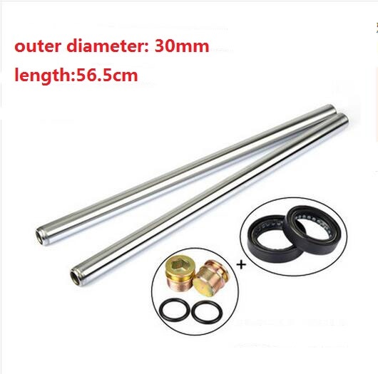 JYM125 YBR125 fourchettes avant de moto | Amortisseurs de amortisseurs, à amortisseur interne, tiges de Piston