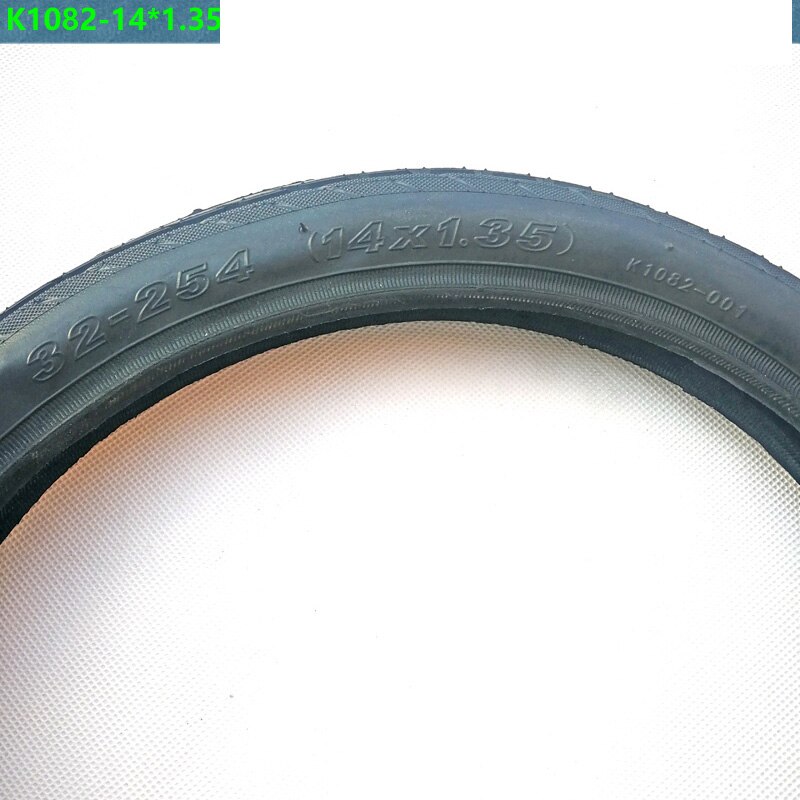 KSMART-neumáticos de ciclismo K1085 de 14 ", 16" x 1,35, 254, 305, 60TPI, delgados, para bicicletas plegables FNHON, 1 unidad: 1pc 14x1.35 KOAST