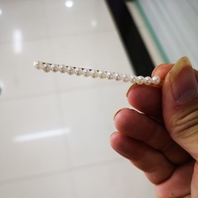 fille métal perle épingle à cheveux combinaison minimaliste doux vent frange Clip mot Clip côté Barrette Clips cartes cheveux accessoire