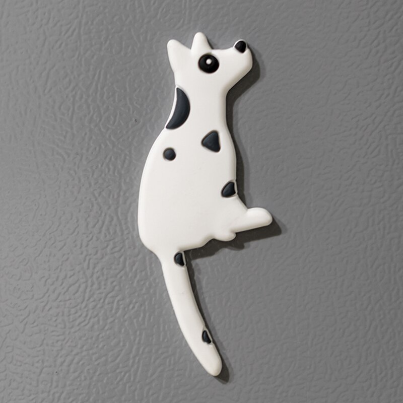 Imanes de nevera con dibujos de animales para cocina, gancho fuerte magnético de PVC, con forma de cadena, cola flexible, almacenamiento, 1 unidad: A