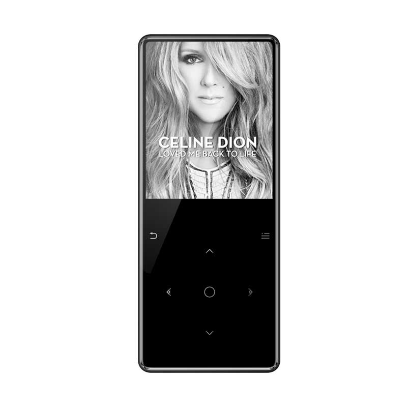 Iqq Bluetooth 4.1 Touch Screen MP3 Speler Bulit 16Gb En Luidspreker Met Fm Radio/Opname Draagbare slanke Lossless Geluid Walkman