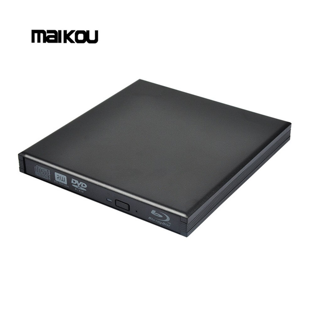 Maikou ED-08 USB 3.0 Portable External Slim drive DVD-RW CD-RW Burner Recorder uses the SATA interface support for DOS startup