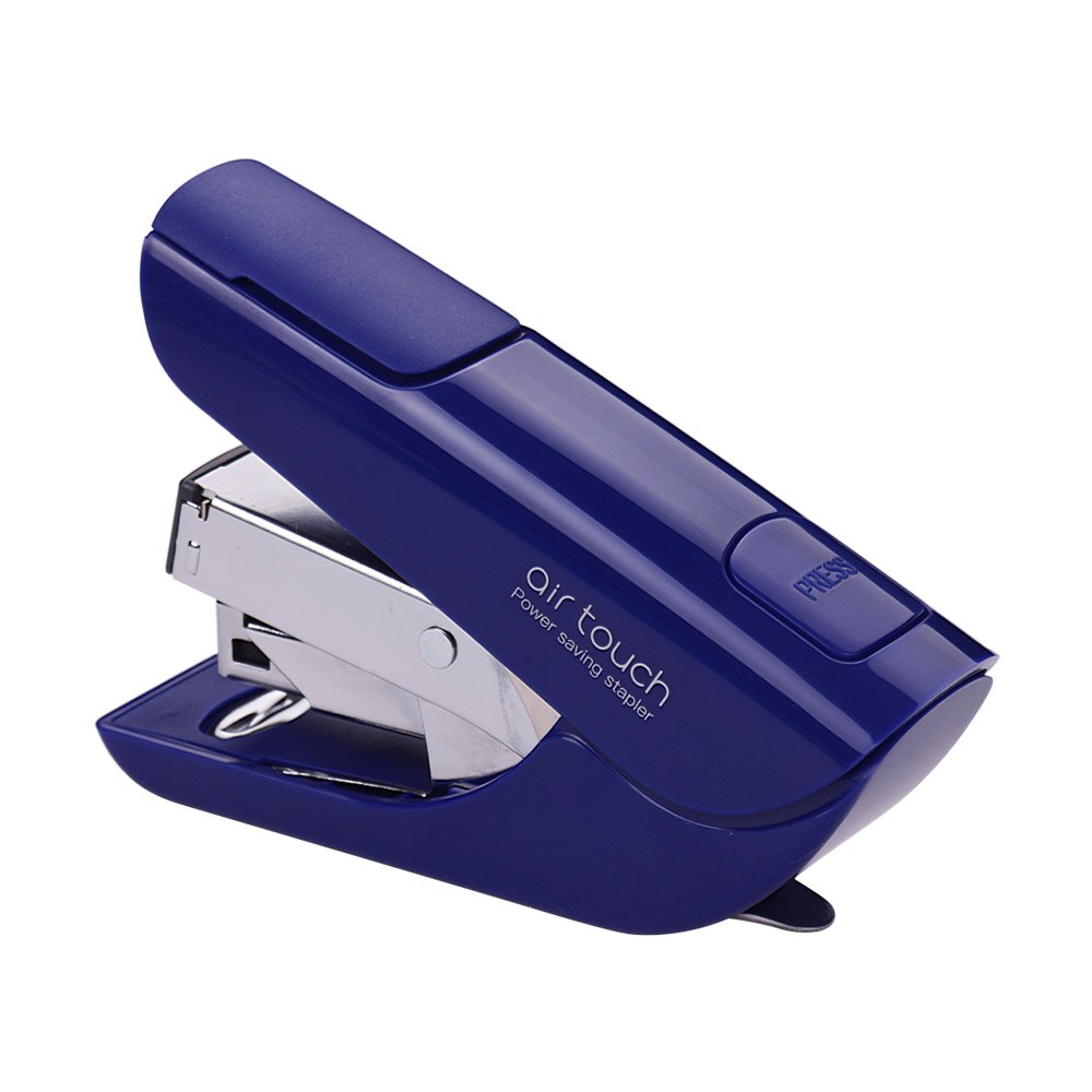 58mm Power Saving Desk Stapler Spring Powered Stapler 40 Sheet Capacity for Home School Office Executive: Black for 20 Sheet