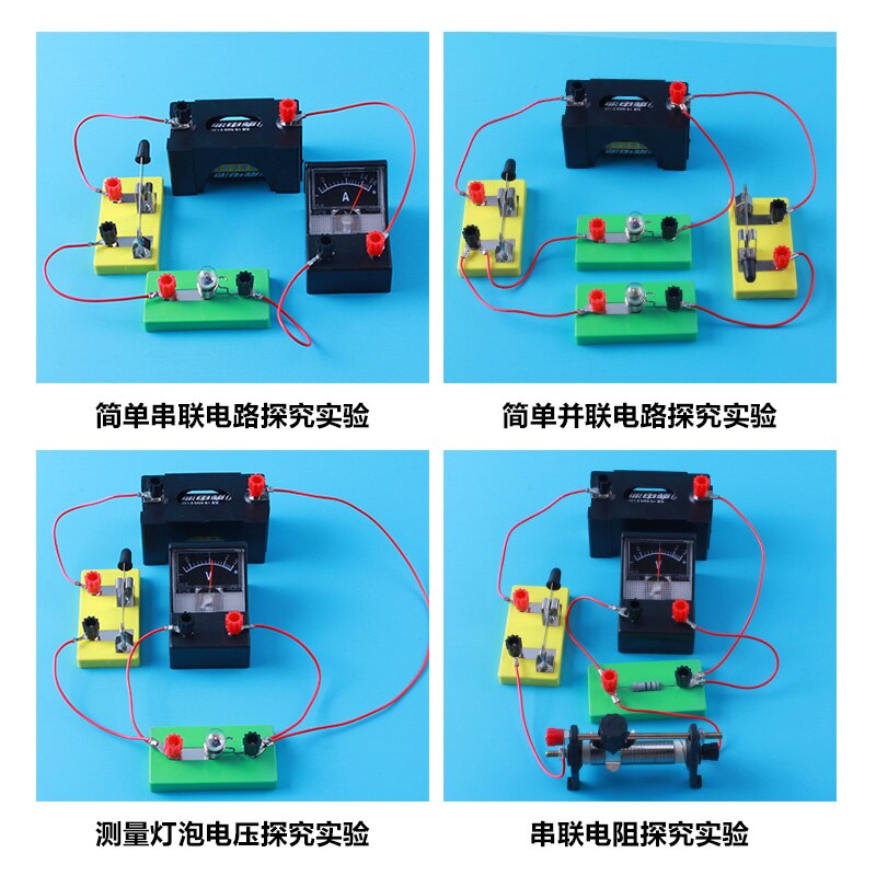 Physical Electrical Test Equipment set Laboratory Box Physical Laboratory Equipment Classroom Supplies